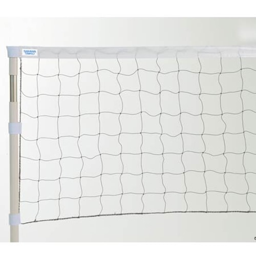 ソフトバレーネット マジックテープ付き ゴムベルト式 室内用 簡単 取り付け セッティング ソフトバレー レクリエーション 体育館 施設 学校 授業 運動 S-9416 通販