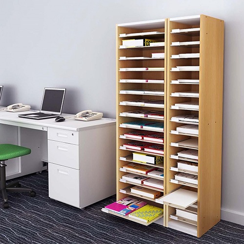 垂直フラットファイルシステムファイリングボックスサイズ: 20 