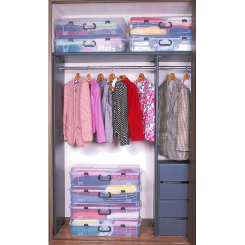 衣装ケース 4個 衣装ケース 4個 トランク型衣装ケース 4個組 専用ラック - こまものや