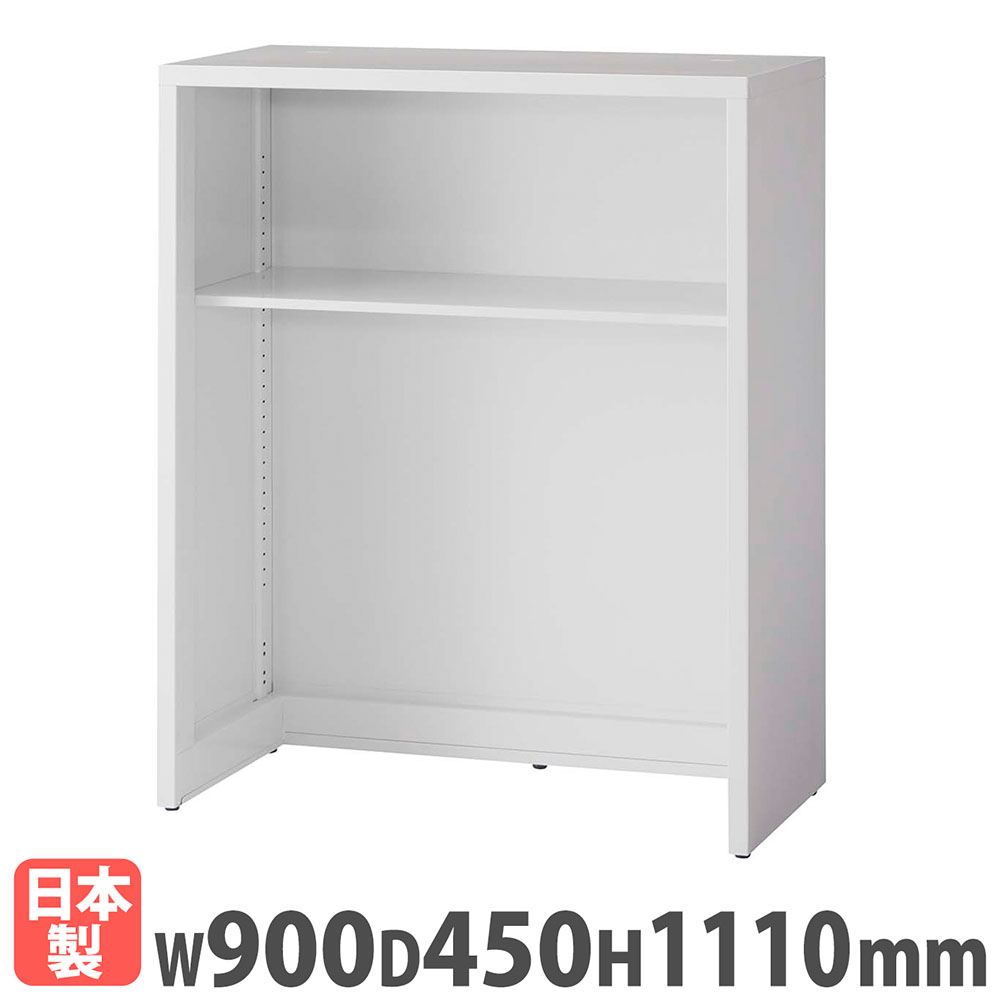 ワゴンドック ライオン事務器 レオ 幅900×奥行450×高さ1110mm 下置き