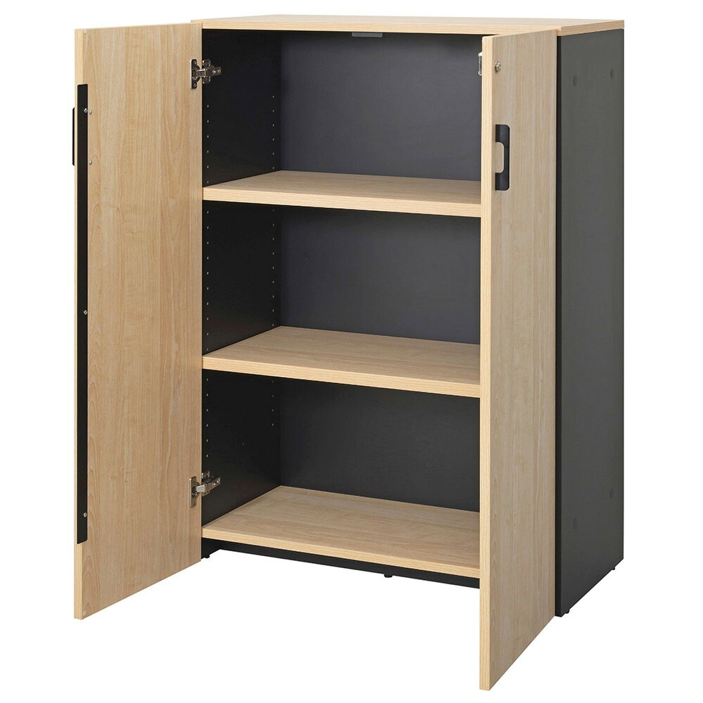 書庫 幅800×高さ1141mm 扉付き 鍵付き 書類棚 RFPS-8011-KD（商品番号