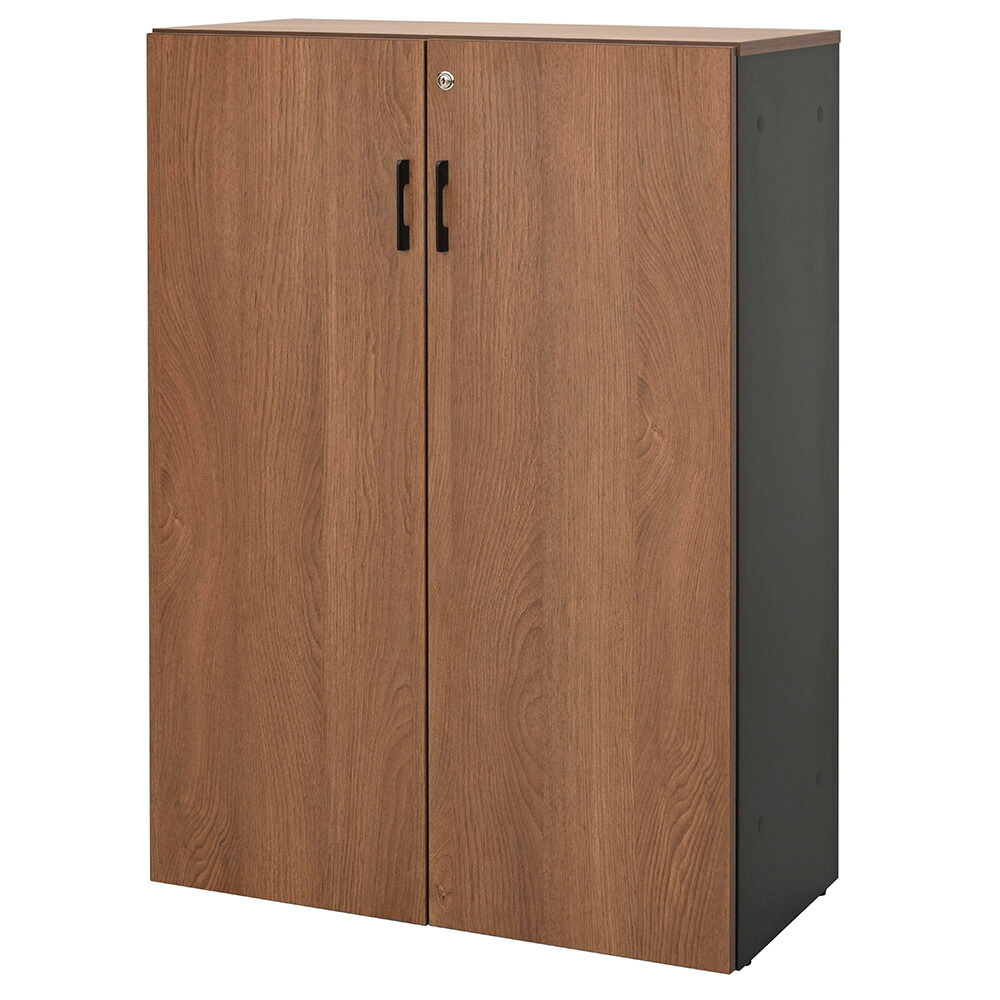 書庫 幅800×高さ1141mm 扉付き 鍵付き 書類棚 RFPS-8011-KD（商品番号