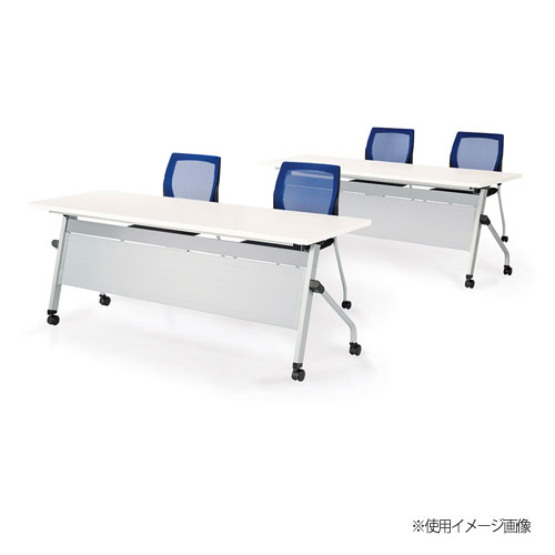 フォールディングテーブル 幅1800×奥行600×高さ720mm パネルなし