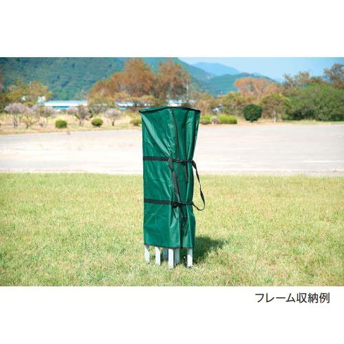テント 2.4m×4.8m 強靭スチール脚 ワンタッチ 防炎 集会用テント