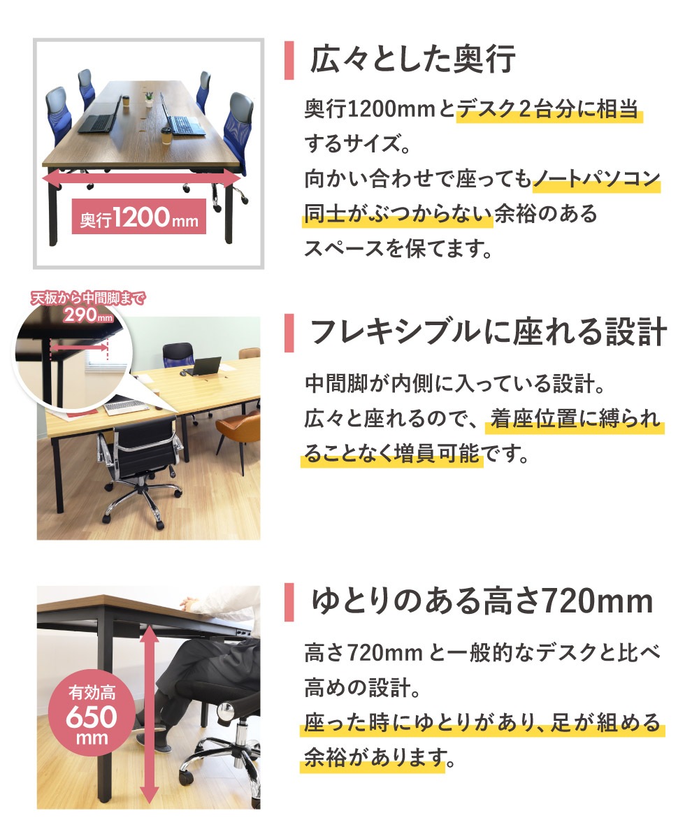 【新品・送料無料】デスク　レアル 不二貿易 レアルシリーズ デスク W1100 10842が26,488円 通販