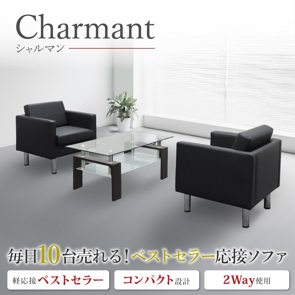 応接セット 2人用 ソファ ローテーブル センターテーブル SA681-1 