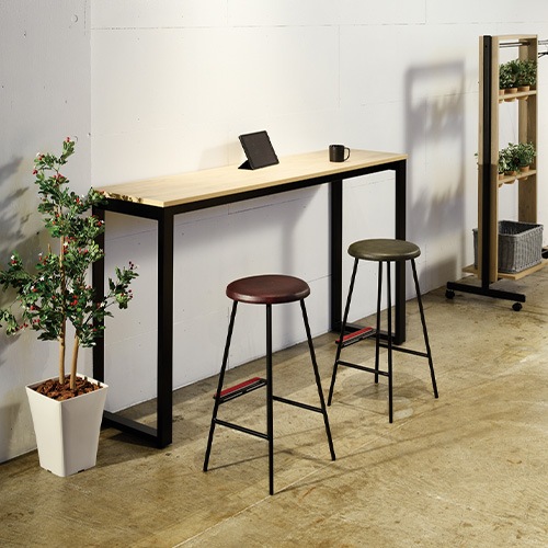 カウンターテーブル用チェア2セット