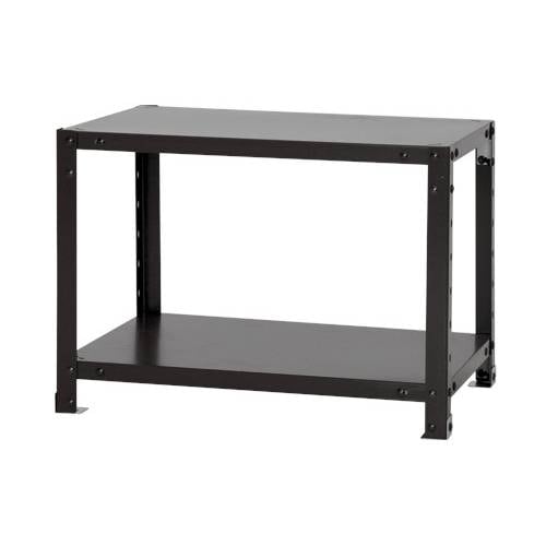 スチールラック 幅60×奥行30×高さ45cm 2段 40kg/段 軽量ラック NSTR