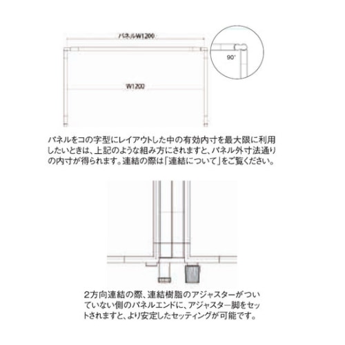 抗ウイルス パーテーション 衝立 幅600×高さ1765mm VMP-1806A（商品