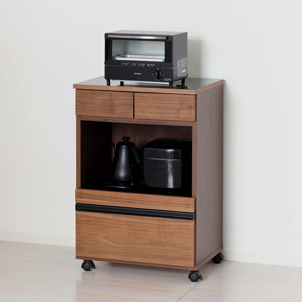 キッチンラック 木棚トースターラック　BR キッチンラック 木棚トースターラック BR キッチンラック 木棚