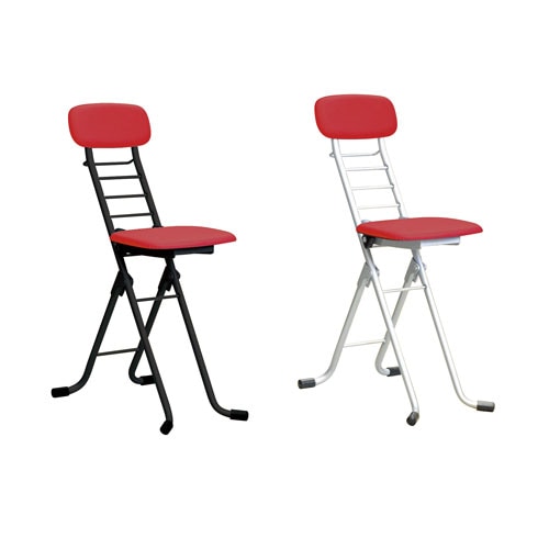 折りたたみ椅子 幅350×奥行480×高さ790mm ウレタンシート 作業チェア