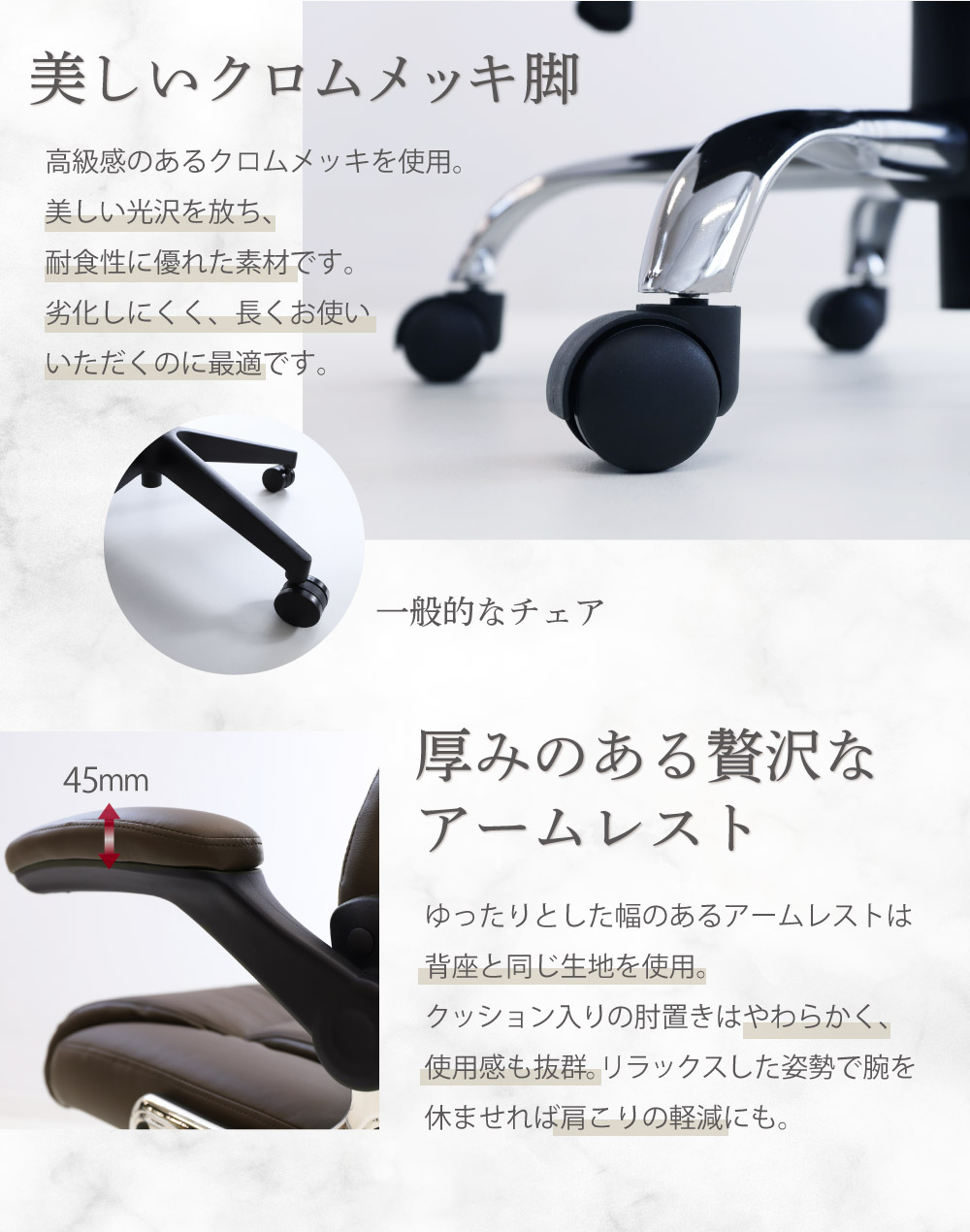エグゼクティブデスク セット W1500 チェアセット 役員用デスク MMD