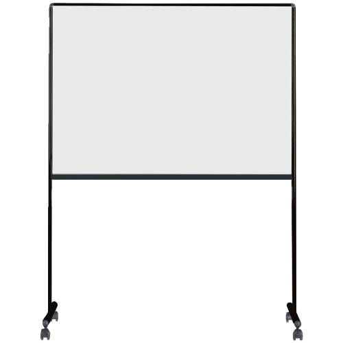 ホワイトボード ブラックボード 脚付き 幅1318×奥行557×高さ1750mm