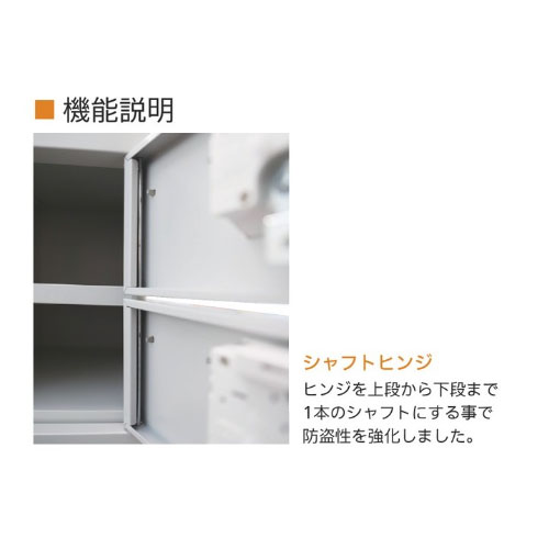 小物ロッカー 21人用 3列7段 ダイヤル錠 下部パネルタイプ GLK-DK21
