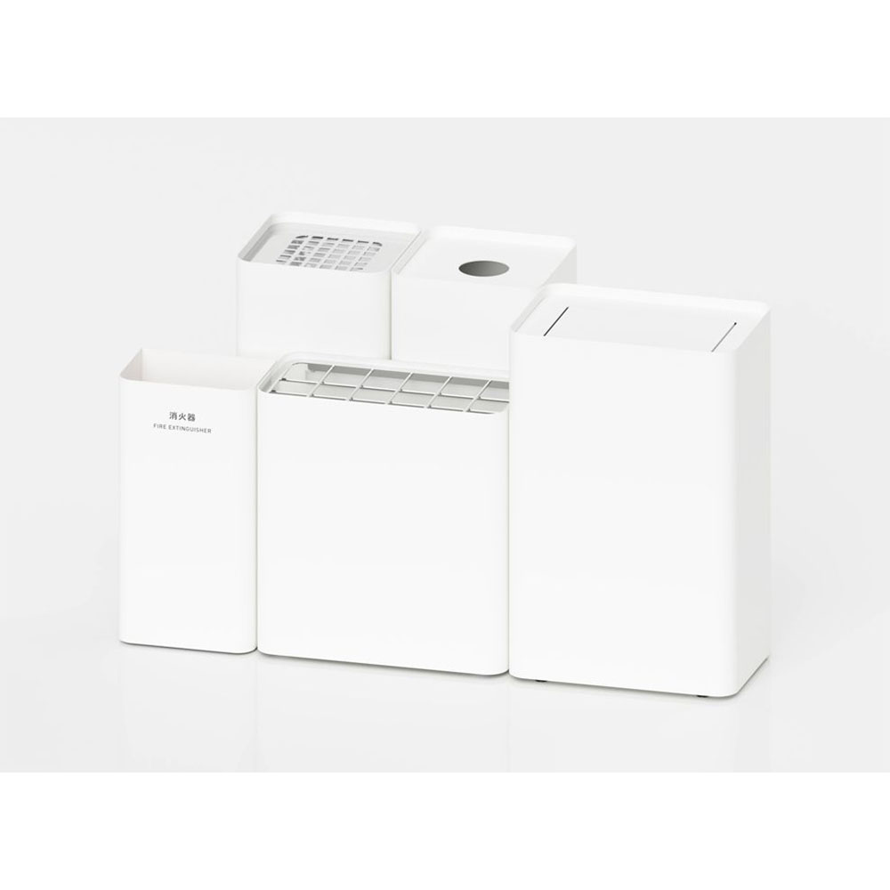 灰皿 2L ミヅシマ工業 吸い殻入れ スタンド灰皿 362-0310-0320（商品