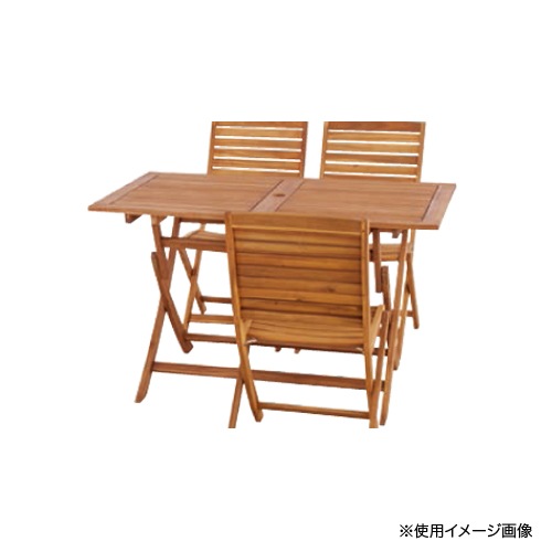 ガーデンテーブル ウッドテーブル 折りたたみテーブル 天然木