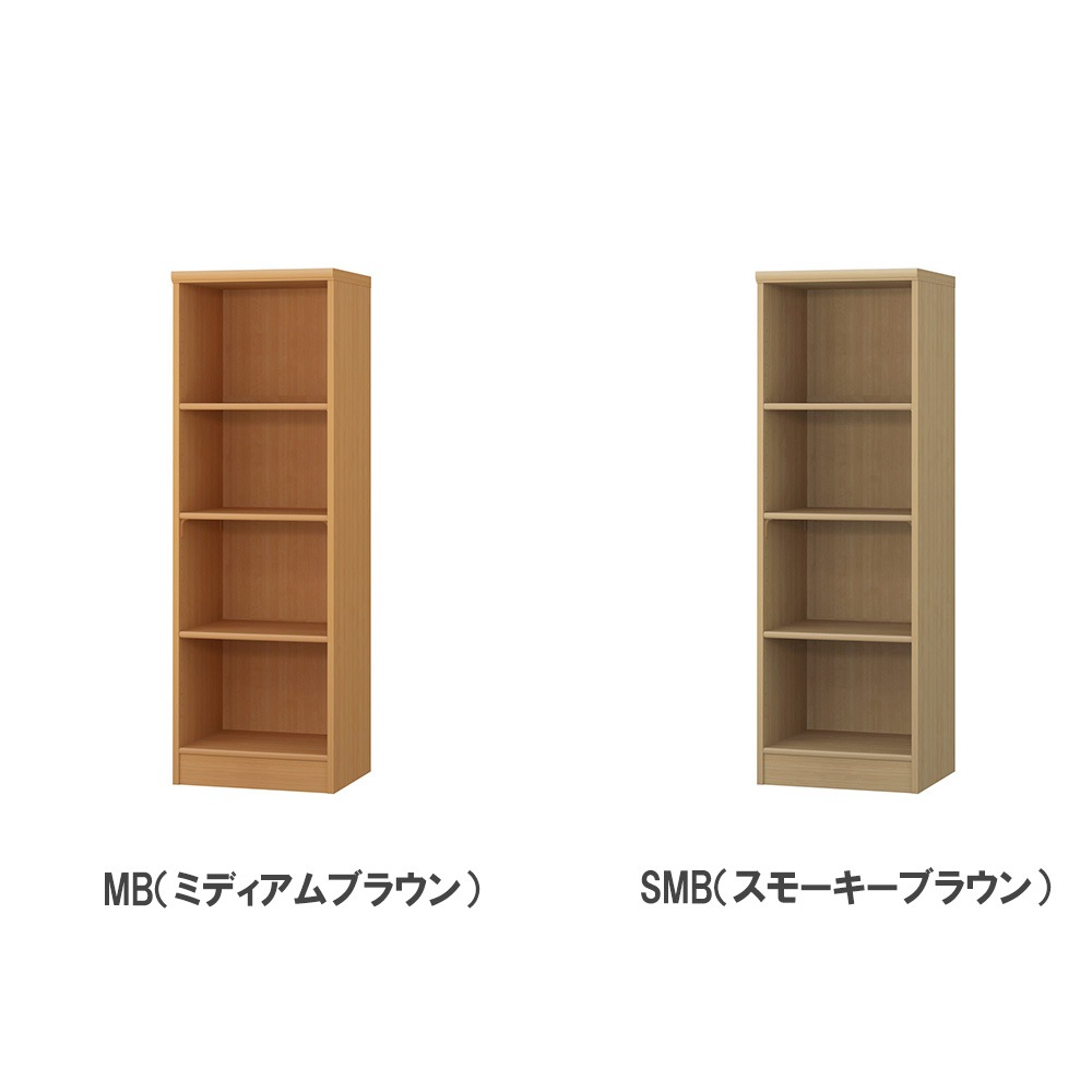 オーダー本棚 幅30-44×奥行40×高さ135cm 標準 書庫 書棚 1430-44MD