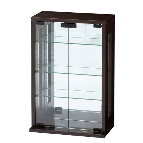 コレクションケース 小物収納 スタイリッシュ ガラス コンパクト
