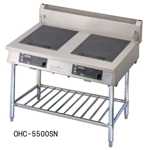 電磁調理器 スタンド型 幅900×奥行600×高さ850(150)mm コンロ IH OHC