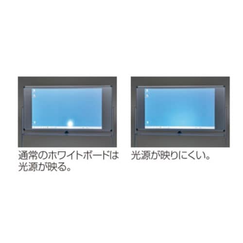 ホワイトボード 脚付き 両面 白板 1200×900mm プロジェクター投影