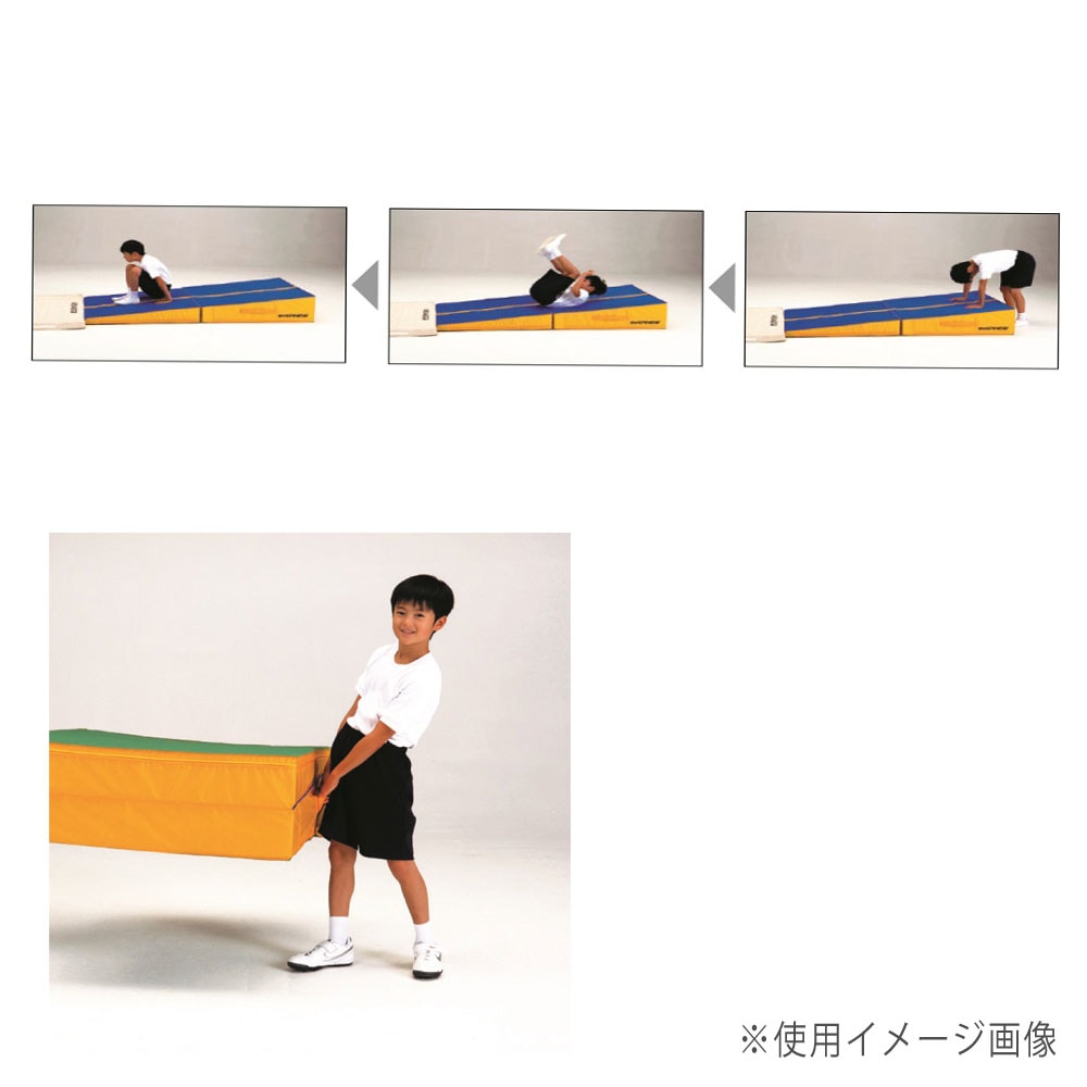 アングルマット エバニュー 幅90×長さ180cm 指導ライン入り ナイロン