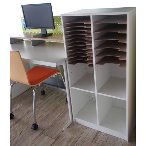 防塵ラック 専用スタンド Tidy Stand-H W ライトグレー | セイテック