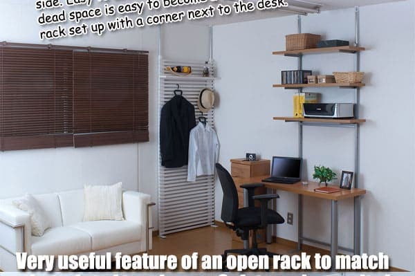 突っ張りラック 3段 幅60cm ウォールラック 突っ張り棚 nj-0233-0235