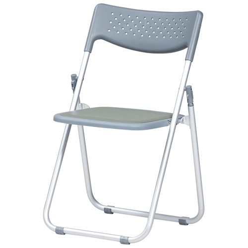 パイプイス クッションパット付 折り畳みイス イベント 式典 屋外 雨天