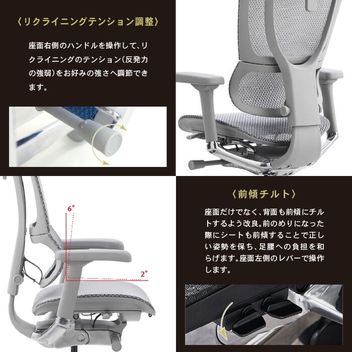 エルゴヒューマン フィット2 Ergohuman FIT2 新基盤仕様 正規品 最長5 