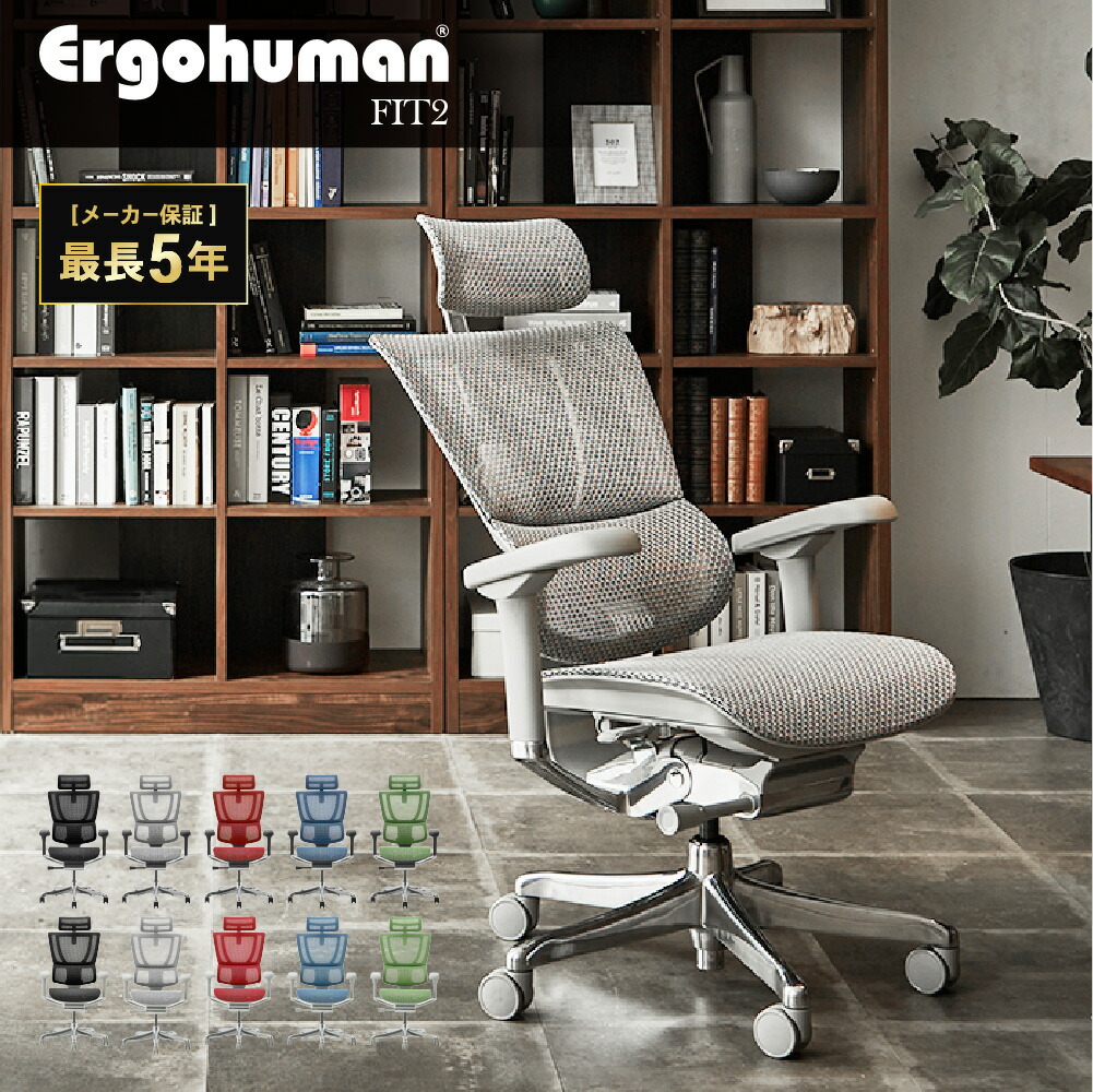 エルゴヒューマン フィット2 Ergohuman FIT2 新基盤仕様 正規品 最長5
