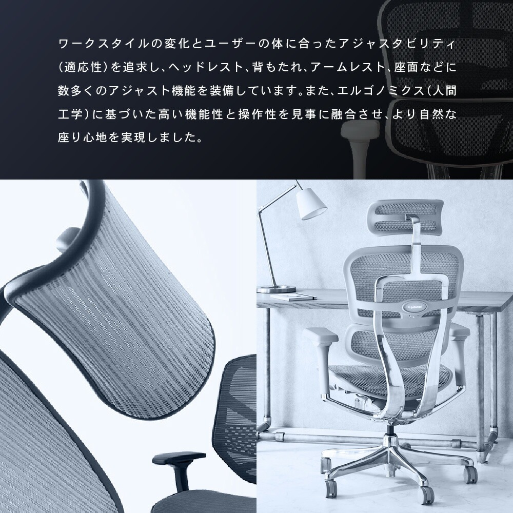 エルゴヒューマン フィット2 Ergohuman FIT2 新基盤仕様 正規品 最長5 