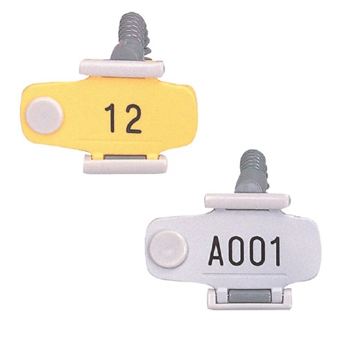 リストバンド カールバンドタイプ 1～4桁まで印字可能 LKB-2 オフィス家具 通販