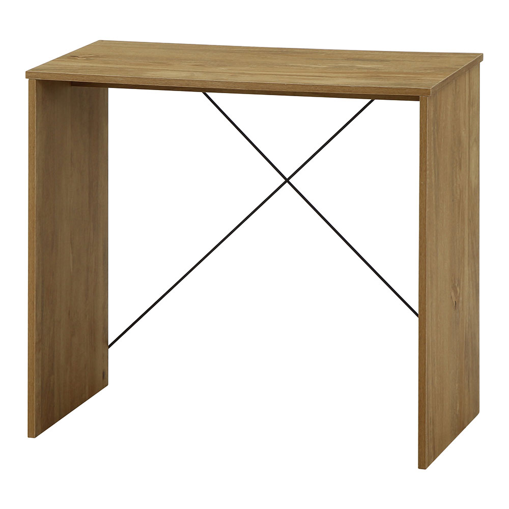 【新品・送料無料】ワークデスク　幅80　ABR/OAK ワークデスク 幅800×奥行420×高さ720mm パソコンデスク PCデスク EZ