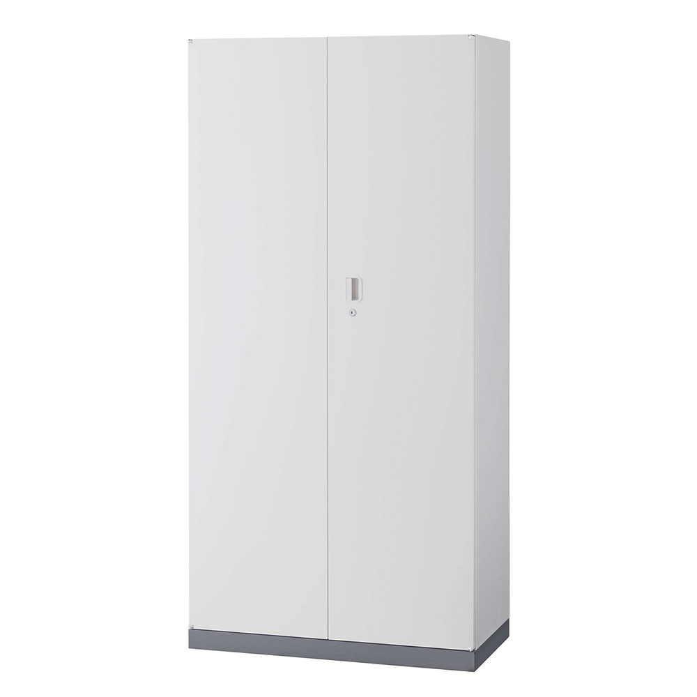 両開き書庫 ライオン事務器 レオ 5段 幅900×奥行450×高さ1860mm LEWB 