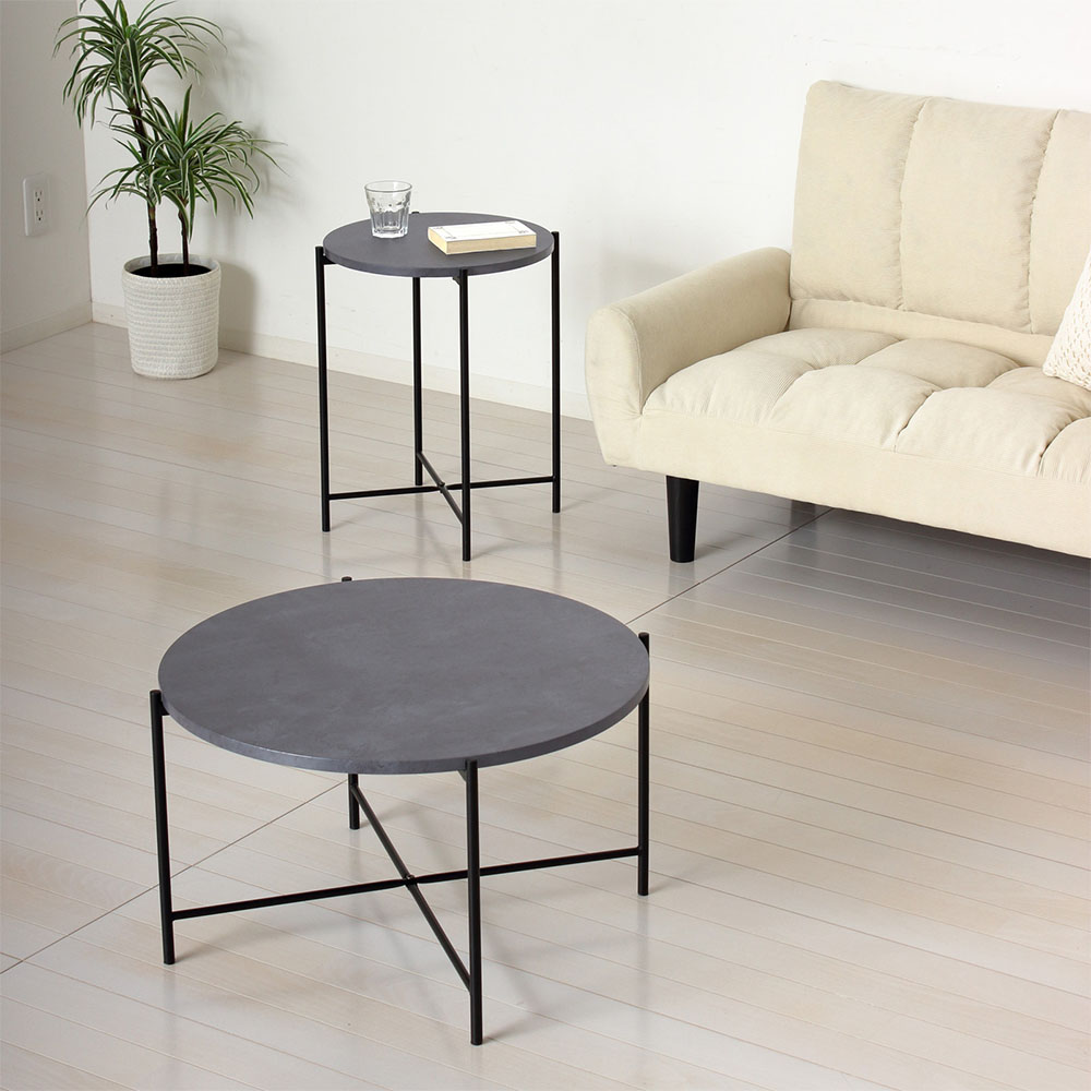 ローテーブル 2脚セット センターテーブル コーヒーテーブル カフェ