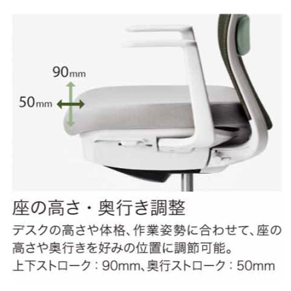 オフィスチェア コクヨ モネット 背樹脂シェルタイプ 肘なし C03-Z300W