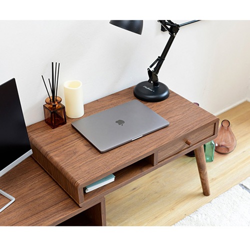 ローデスク プリンター収納付き パソコンデスク ワークデスク ロー