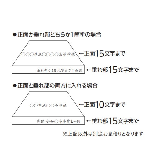 ワンタッチテント用オプション エバニュー テント文字入れ代 10～35cm