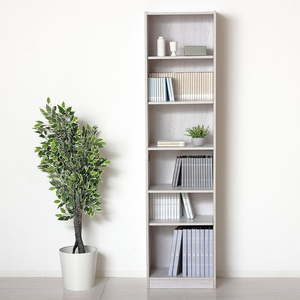 本棚 W450mm 書棚 ブックシェルフ 文庫本ラック 22501-22503（商品番号