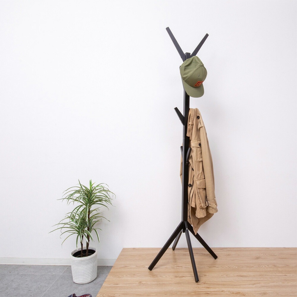 ポールハンガー Bamboo 木製 竹材 ハンガーラック 23551-23555（商品
