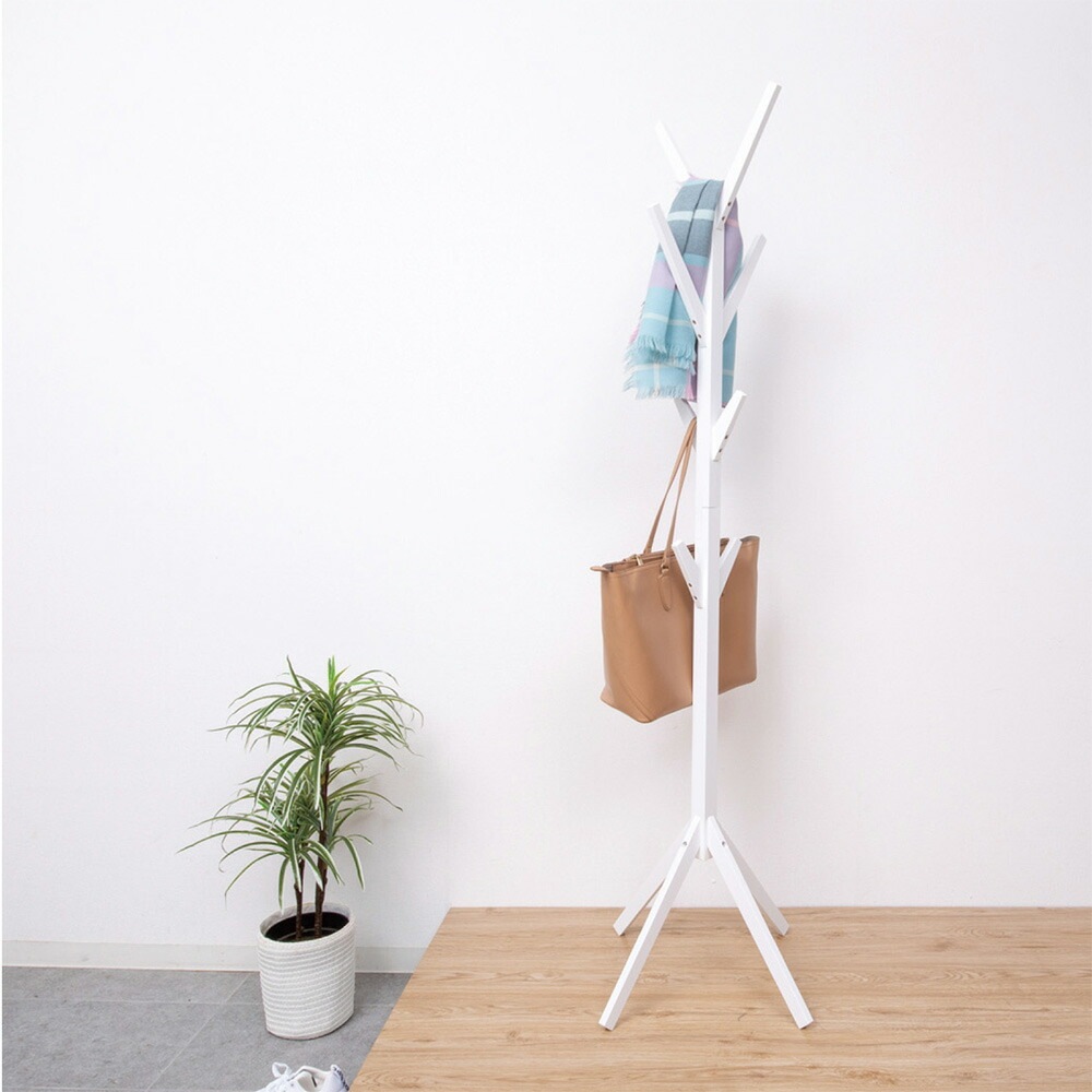 ポールハンガー Bamboo 木製 竹材 ハンガーラック 23551-23555（商品