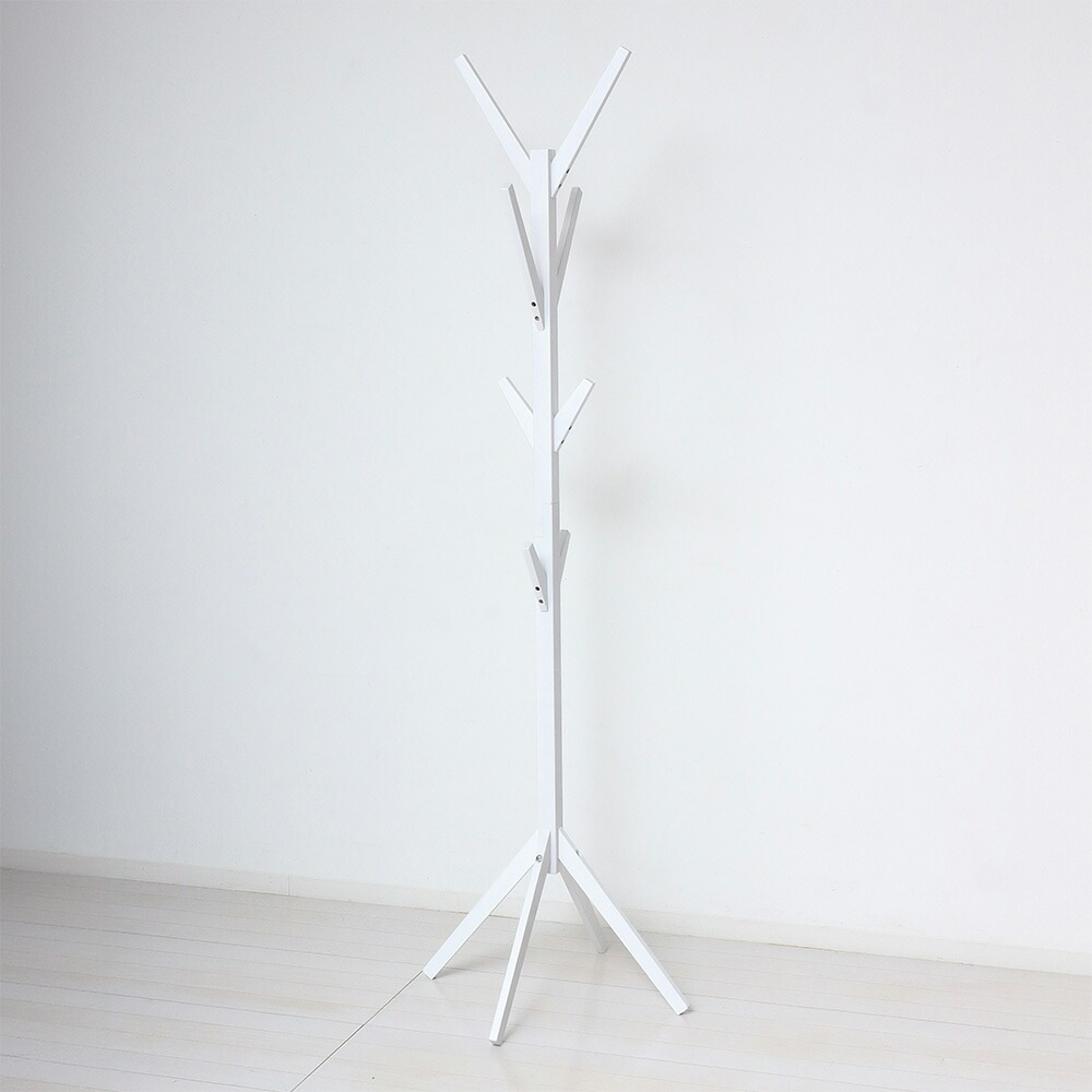 ポールハンガー Bamboo 木製 竹材 ハンガーラック 23551-23555（商品