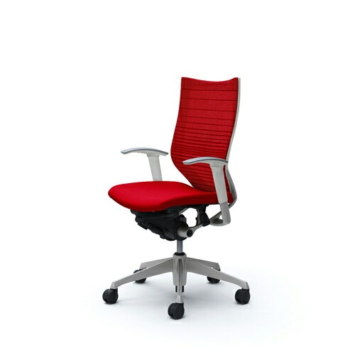 メッシュチェア リクライニング ハイバック バロン オカムラ CP85DW-FGR