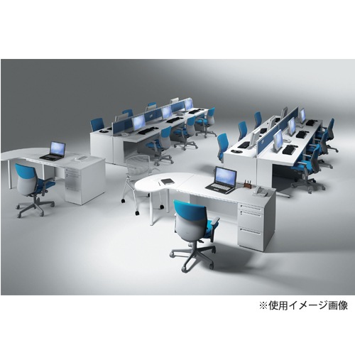 オカムラ アドバンス 平机 引出し付 コンセント(別売)対応 幅1000×奥行800×高さ720mm 3V2NYL MK55 1台(メーカー直送) 送料無料 オカムラ アドバンス ADVANCE 標準タイプ 3V2NGL オフィス