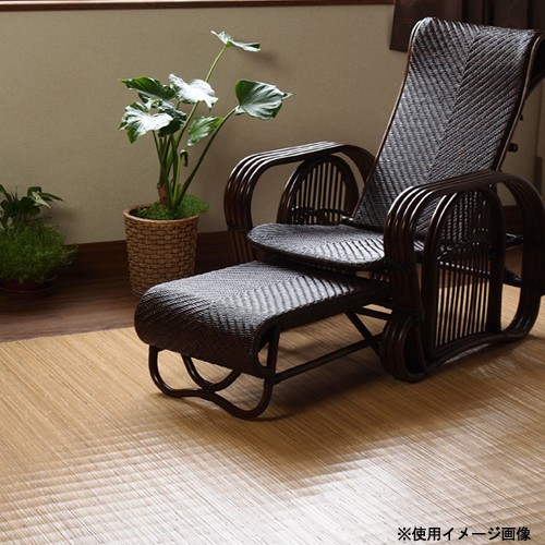 籐むしろ　カーペット　200×200cm ナチュラル 楽天市場】籐カーペット 籐むしろ 200×200cm 裏なし ナチュラル