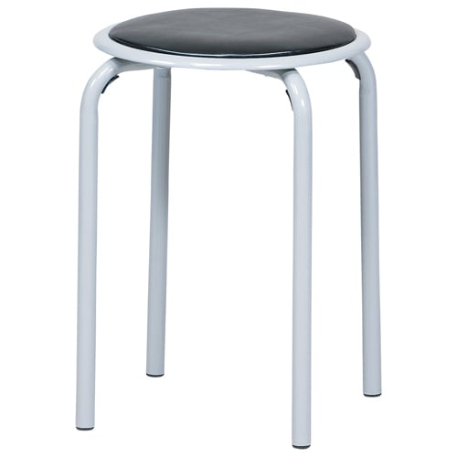 スツール 10脚セット スタッキングチェア 丸椅子 パイプ椅子 ST-32TN-S