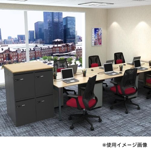 4人用パーソナルロッカー　マスターキー付き 楽天市場】個人ロッカー パーソナルロッカー 4人用 鍵付き 1列 4段