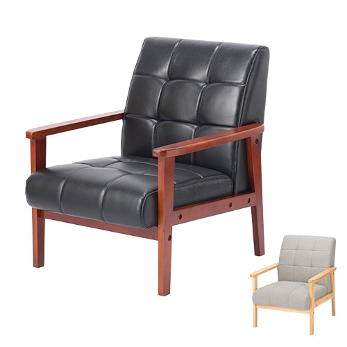 ソファ 1人掛け ソファー イス チェア RK-650-1P（商品番号：51-rk-650