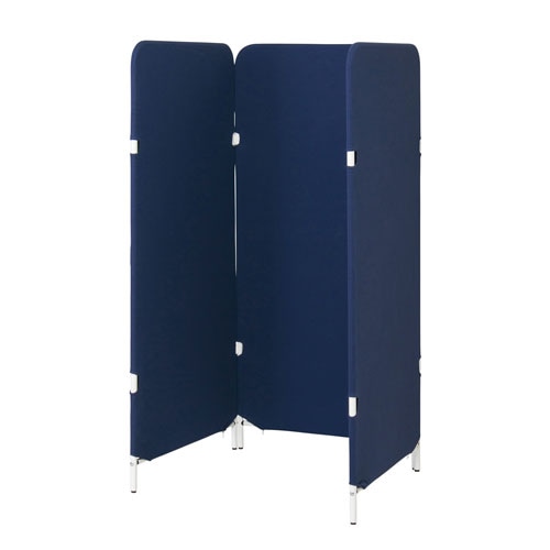 パーテーション 3連 幅700×奥行20×高さ1500mm×3枚 3連スクリーン ASO