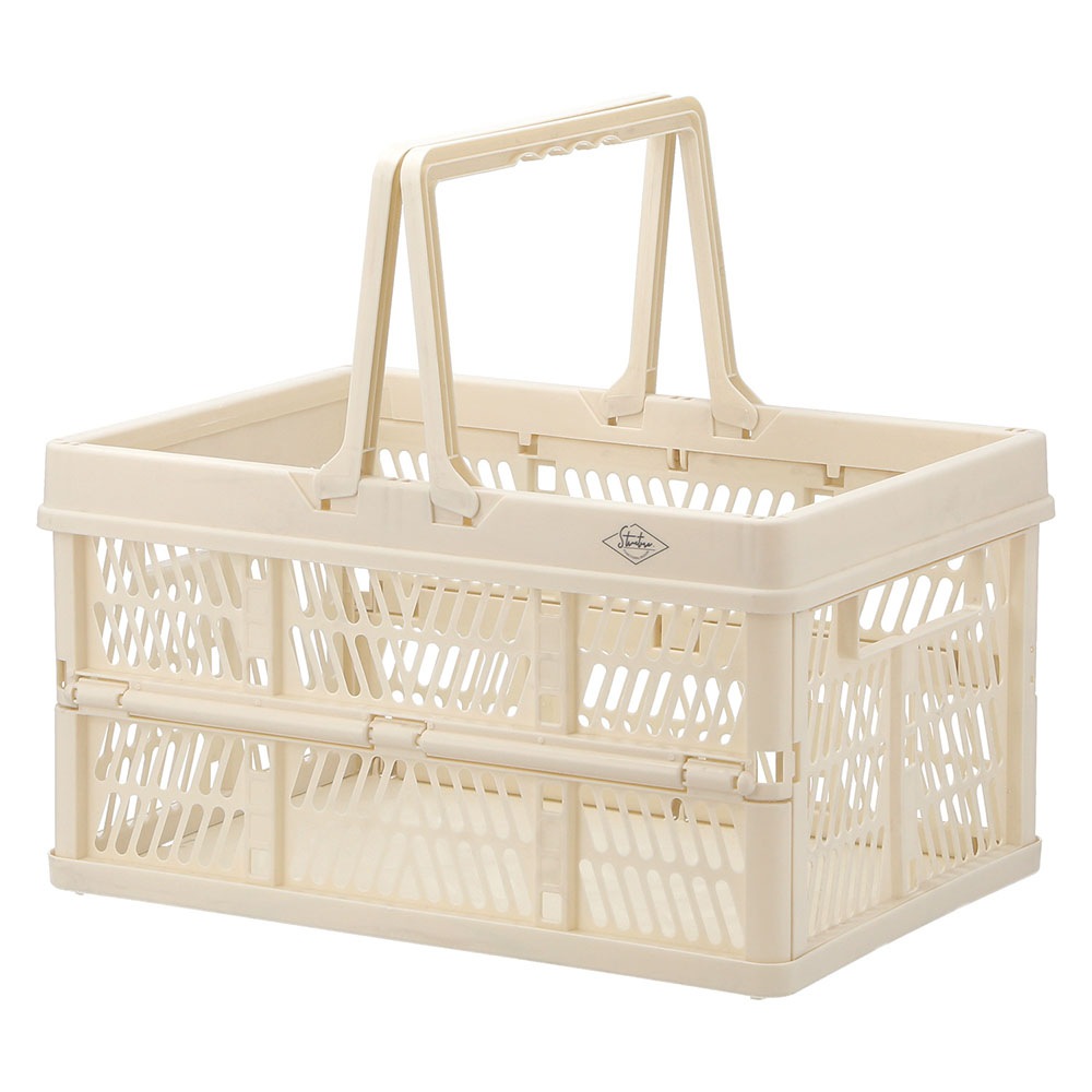 折りたたみコンテナ L 6セット バスケット 買い物かご RUG-4L（商品